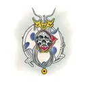 Espada tattoo design idea