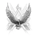 Mexico eagle  tattoo design idea