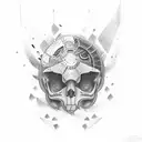 initials J R G A M R R tattoo design idea