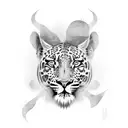 Animal Print tattoo design idea