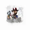 red dead redemption  tattoo design idea