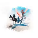 red dead redemption  tattoo design idea