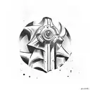 Fallout New Vegas tattoo design idea