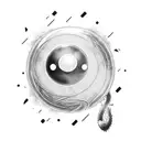 Dragon Ball Z character casting a spell tattoo design idea