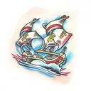 luffy tattoo design idea