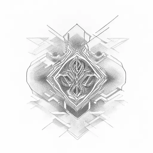 YHWH tattoo design idea