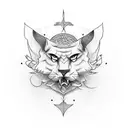 YHWH tattoo design idea