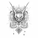 serenity prayer tattoo design idea