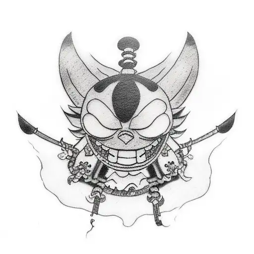 luffy tattoo design idea
