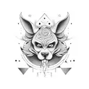 go with the flow tattoo design idea
