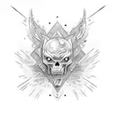 go with the flow tattoo design idea