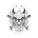 go with the flow tattoo design idea