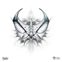 Manta ray tattoo design idea