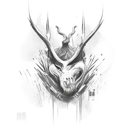 words across the shoulder's saying you reap what you sow with a grim ripper amd cracks tattoo design idea