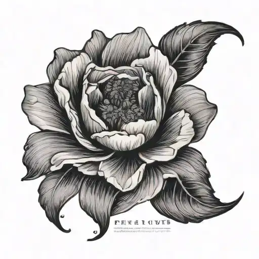 a forearm sleeve tattoo in dark gothic style of poppy flowers and poppy seed pods with the verse Real Love is Forever tattoo design idea