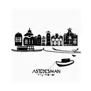 amsterdam canals tattoo design idea