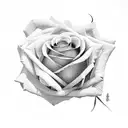 rose with a turbo in it tattoo design idea