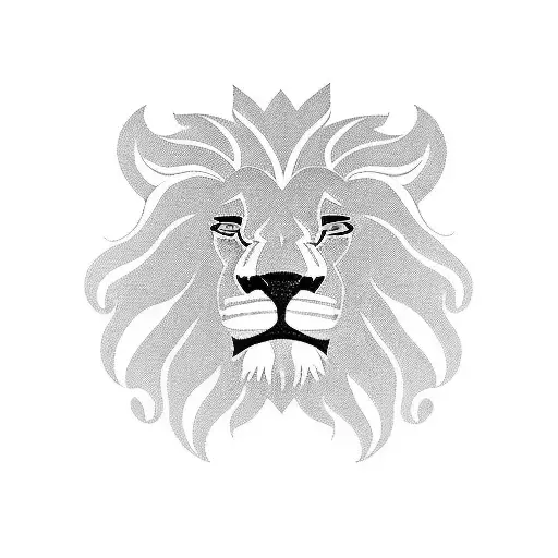 lego lion speakers tattoo design idea