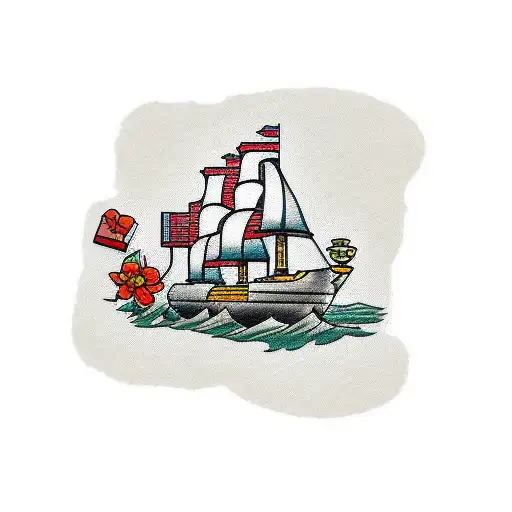 lego letter blocks tattoo design idea