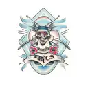 three sisters tattoo design idea