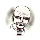 Janusz Korwin Mikke tattoo design idea