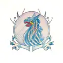 welsh feathers tattoo design idea