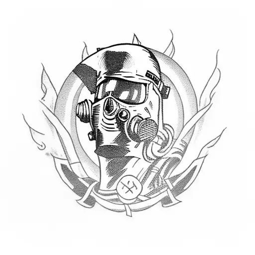 A fallout video game tattoo tattoo design idea