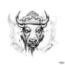 fallen buffalo firefighter  tattoo design idea