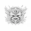 YUGIOH tattoo design idea