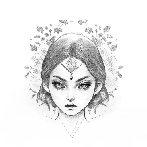 tulin is the name of my grandma  tattoo design idea