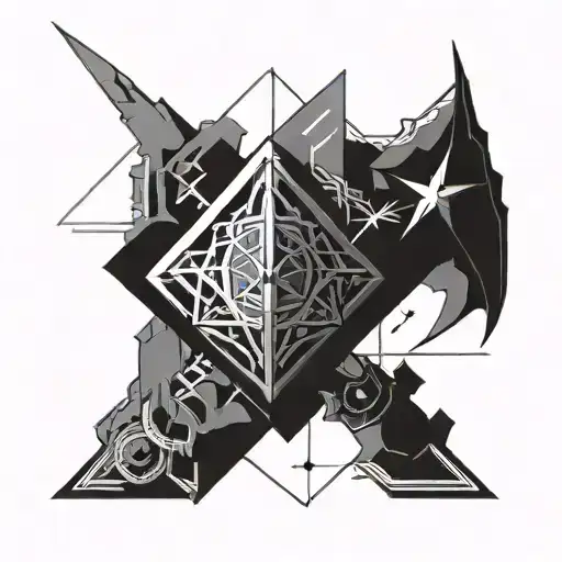 aeons from final fantasy   tattoo design idea