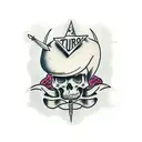 don't trust anyone tattoo design idea