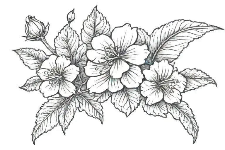 geranium cardinal memorial tattoo tattoo design idea