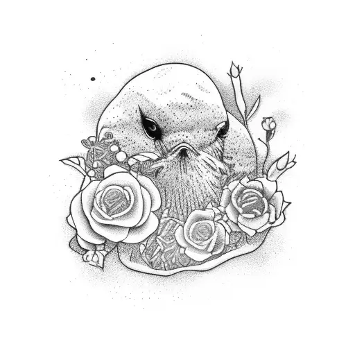 nature manly pacific northwest seeds calm growth tattoo design idea