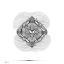 numbers 1,2,8 tattoo design idea