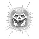 meu avô vendo do céu eu jogar futebol  tattoo design idea