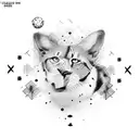 meu avô vendo do céu eu jogar futebol  tattoo design idea