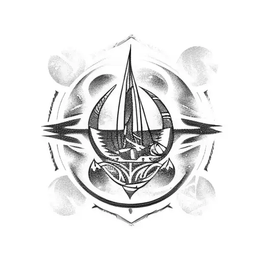 burn the ships tattoo design idea