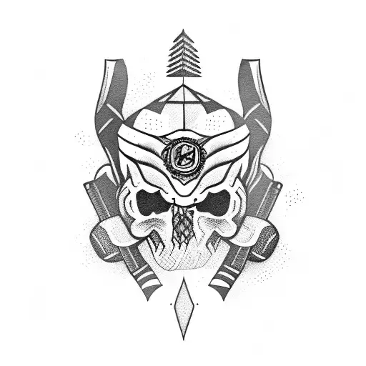 Hooligans Ice Hockey Text: Limmatblock tattoo design idea