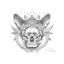 gorra maya tattoo design idea