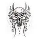 HARLEY DAVIDSON tattoo design idea