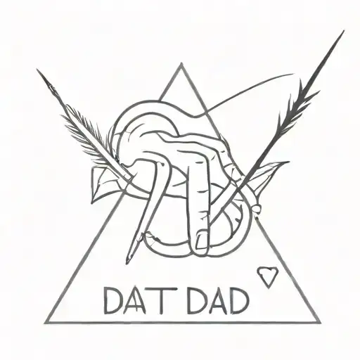 Write tattoo dad memories draining tattoo design idea