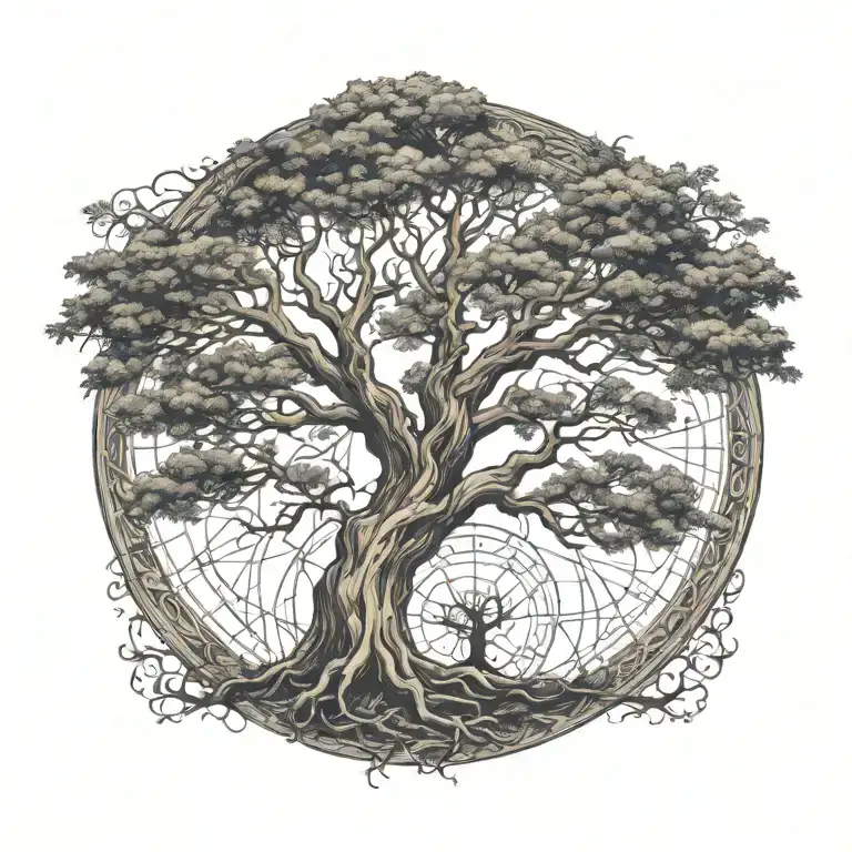 tree of life  tattoo design idea