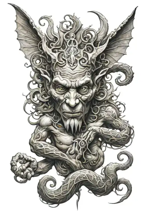 incubus tattoo design idea