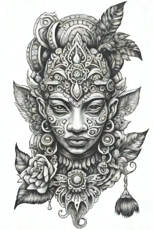 maya tattoo design idea