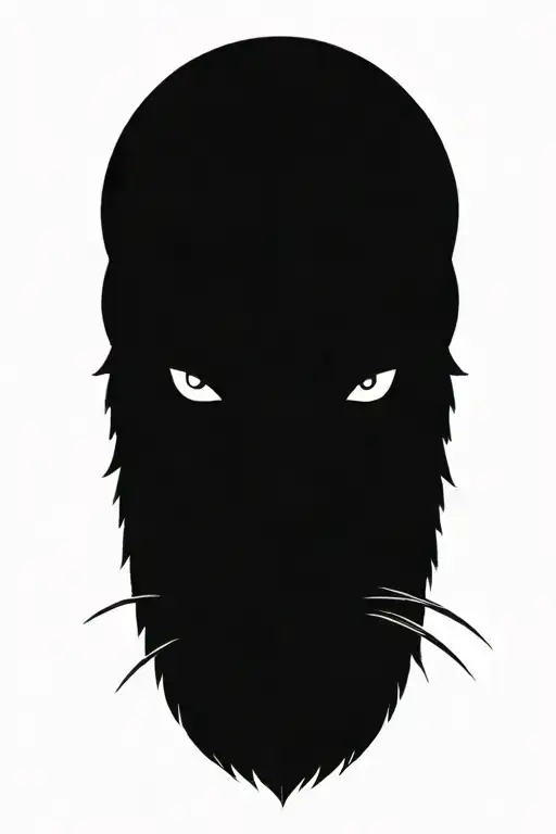 hell hound tattoo design idea