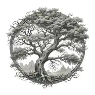 tree of life  tattoo design idea