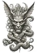 incubus tattoo design idea