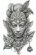 maya tattoo design idea