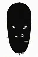 hell hound tattoo design idea